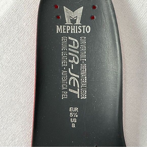 Mephisto Cyrene Black Boots Nubuck Leather Slip-On Sz 8 NEW Comfort - Picture 9 of 11